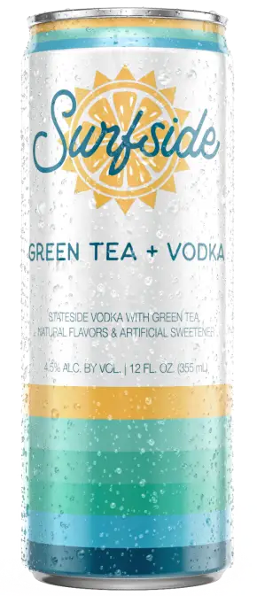 Surfside Green Tea + Vodka Can