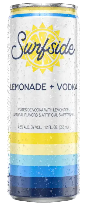 Surfside Lemonade + Vodka Can